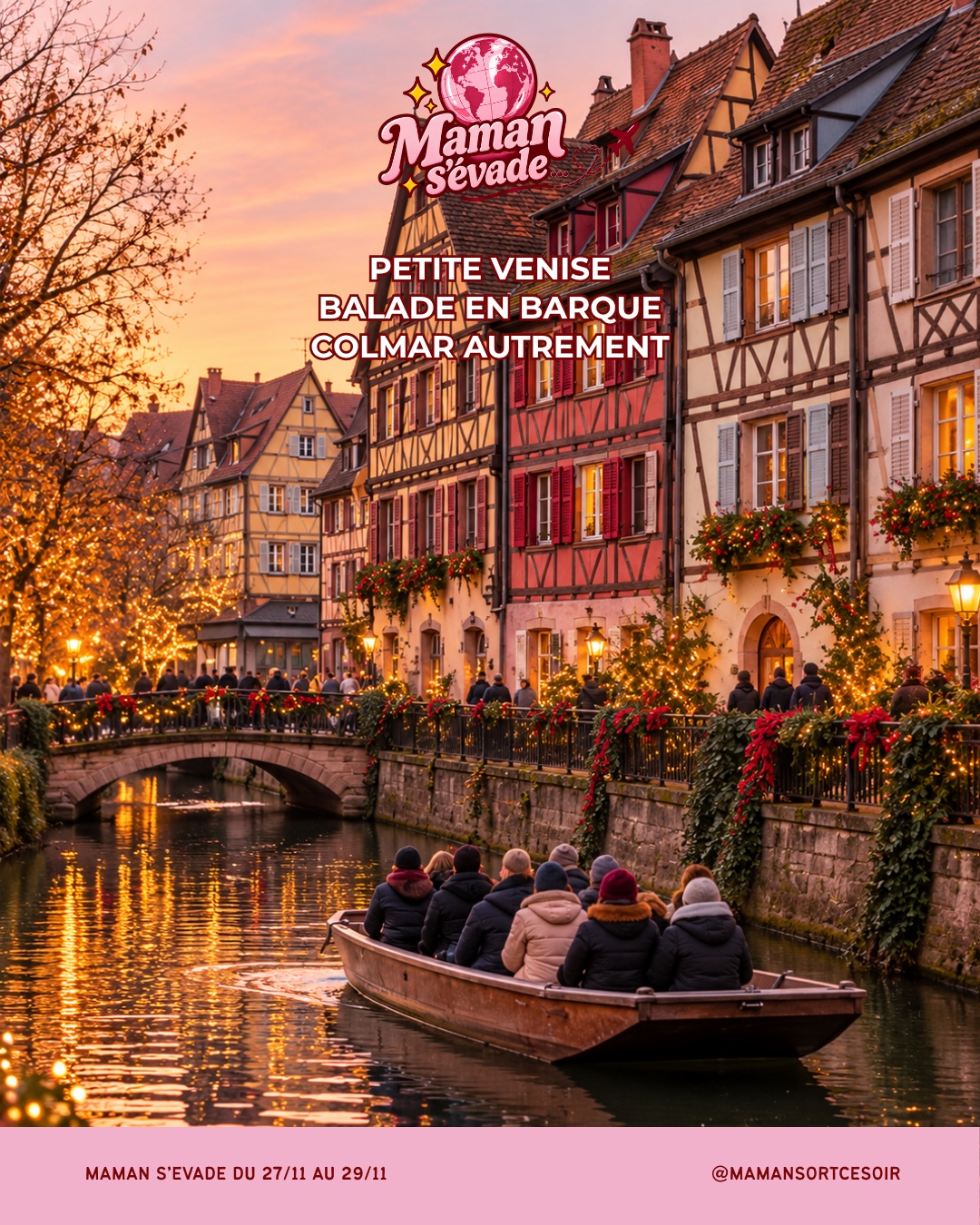 Balade en barque dans la Petite Venise