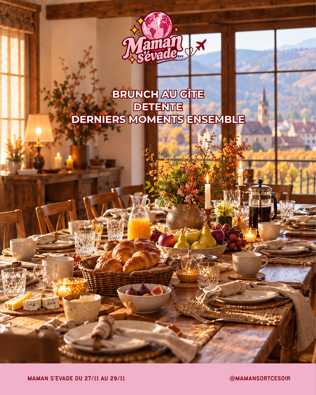 Brunch au gîte